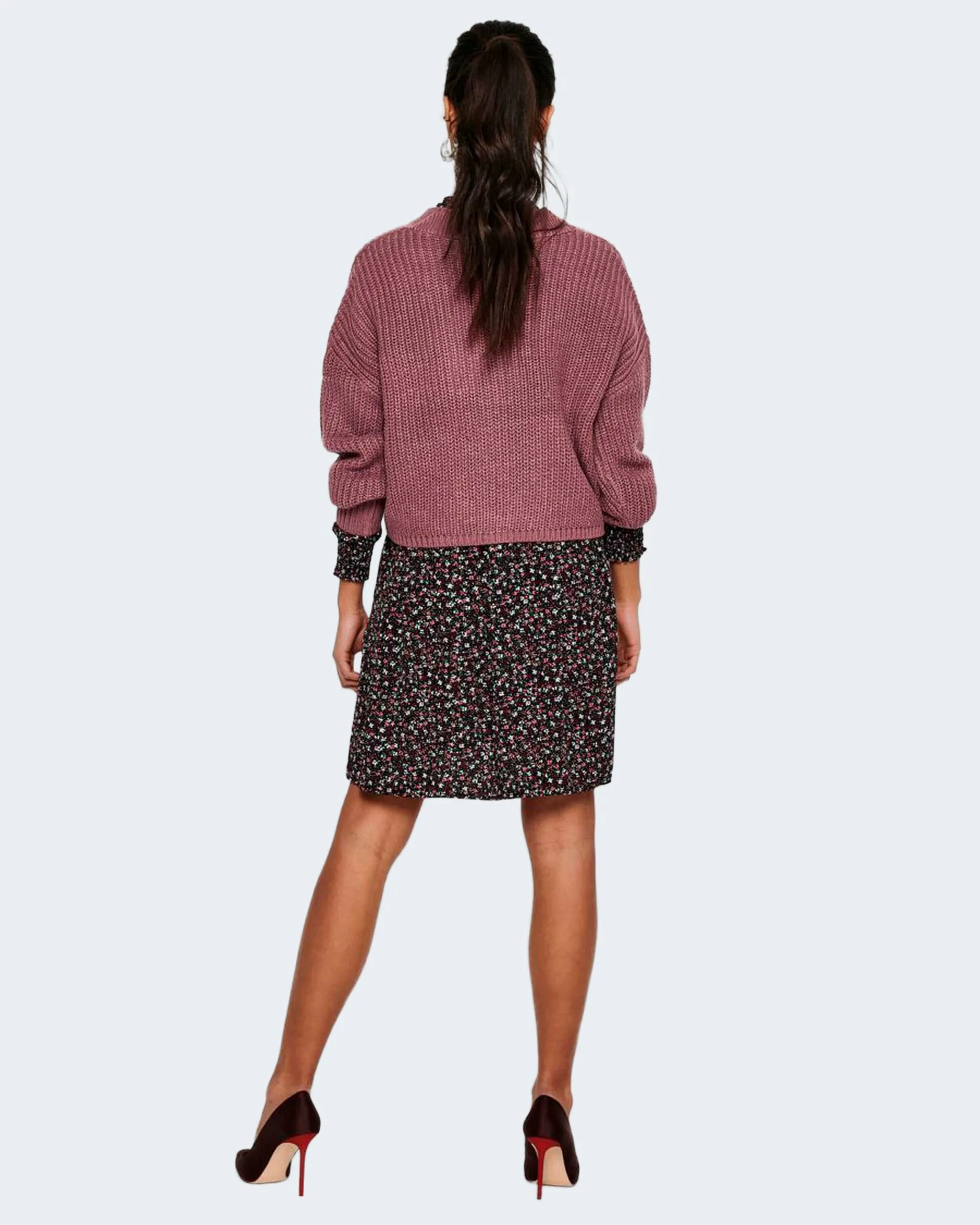 Cardigan Only ONLCAROLSPRING L/S KNT NOOS Mattone