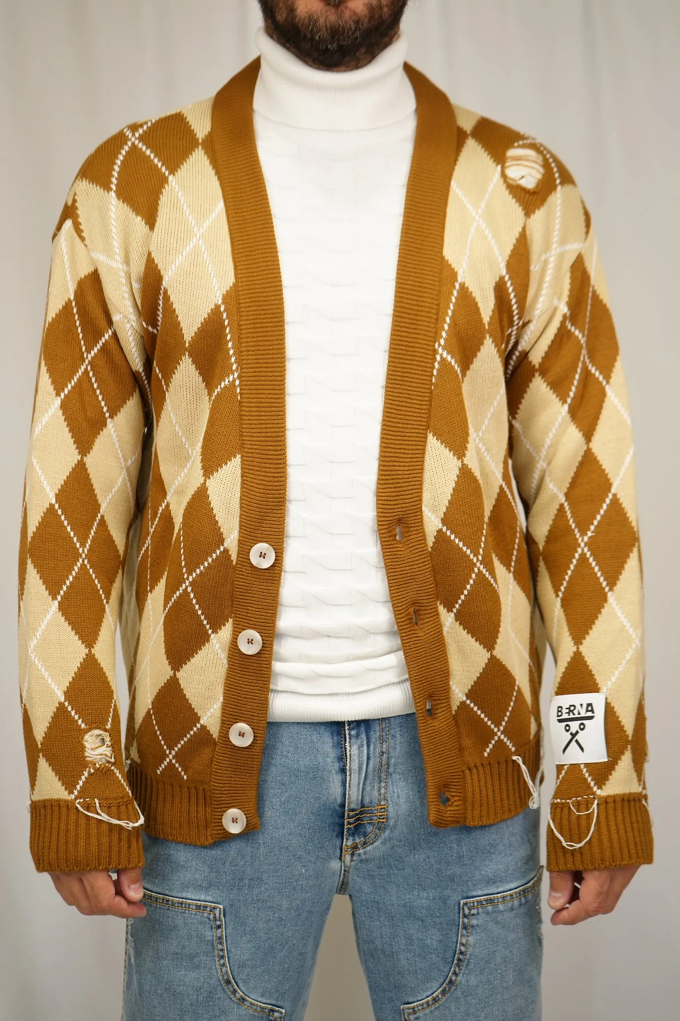 Cardigan rombi Berna
