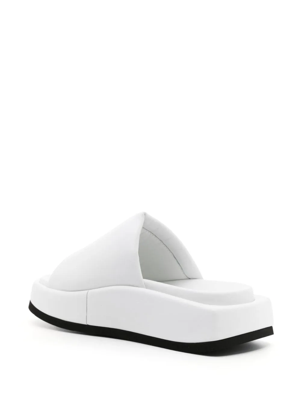 Ciabatte Mia con plateau in bianco - donna