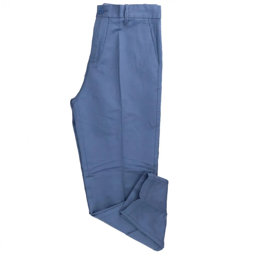 CLEMENT TWILL CHINO Azzurro