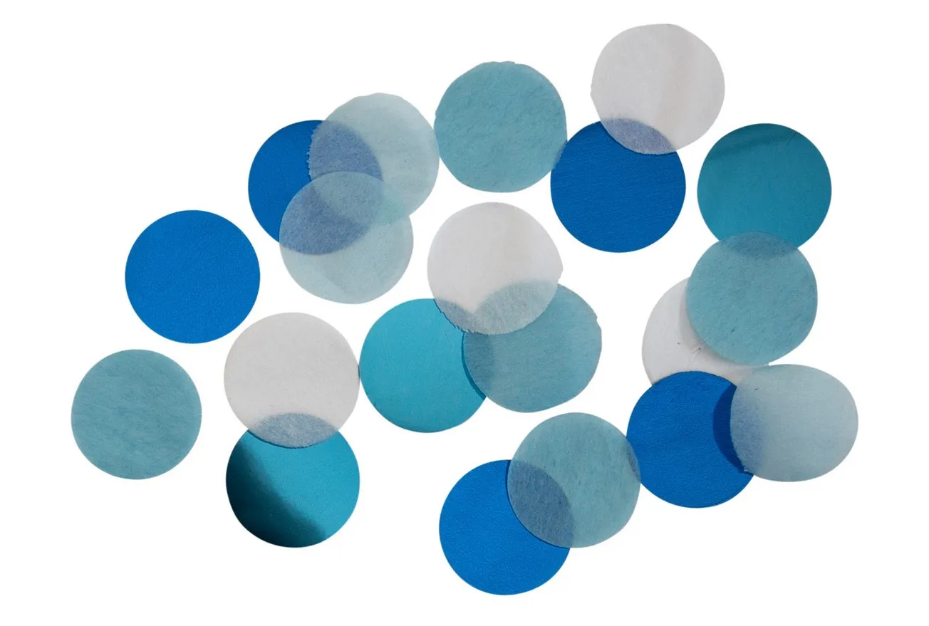 Coriandoli blu 15g