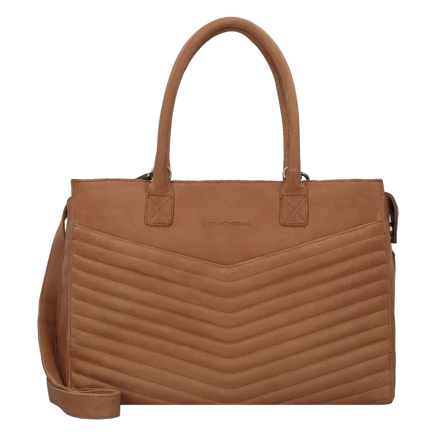 Cowboysbag Quilty Pleasure Borsa a tracolla Pelle 41 cm Scomparto per laptop