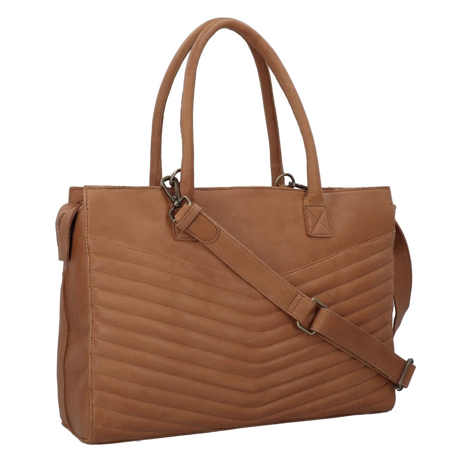 Cowboysbag Quilty Pleasure Borsa a tracolla Pelle 41 cm Scomparto per laptop