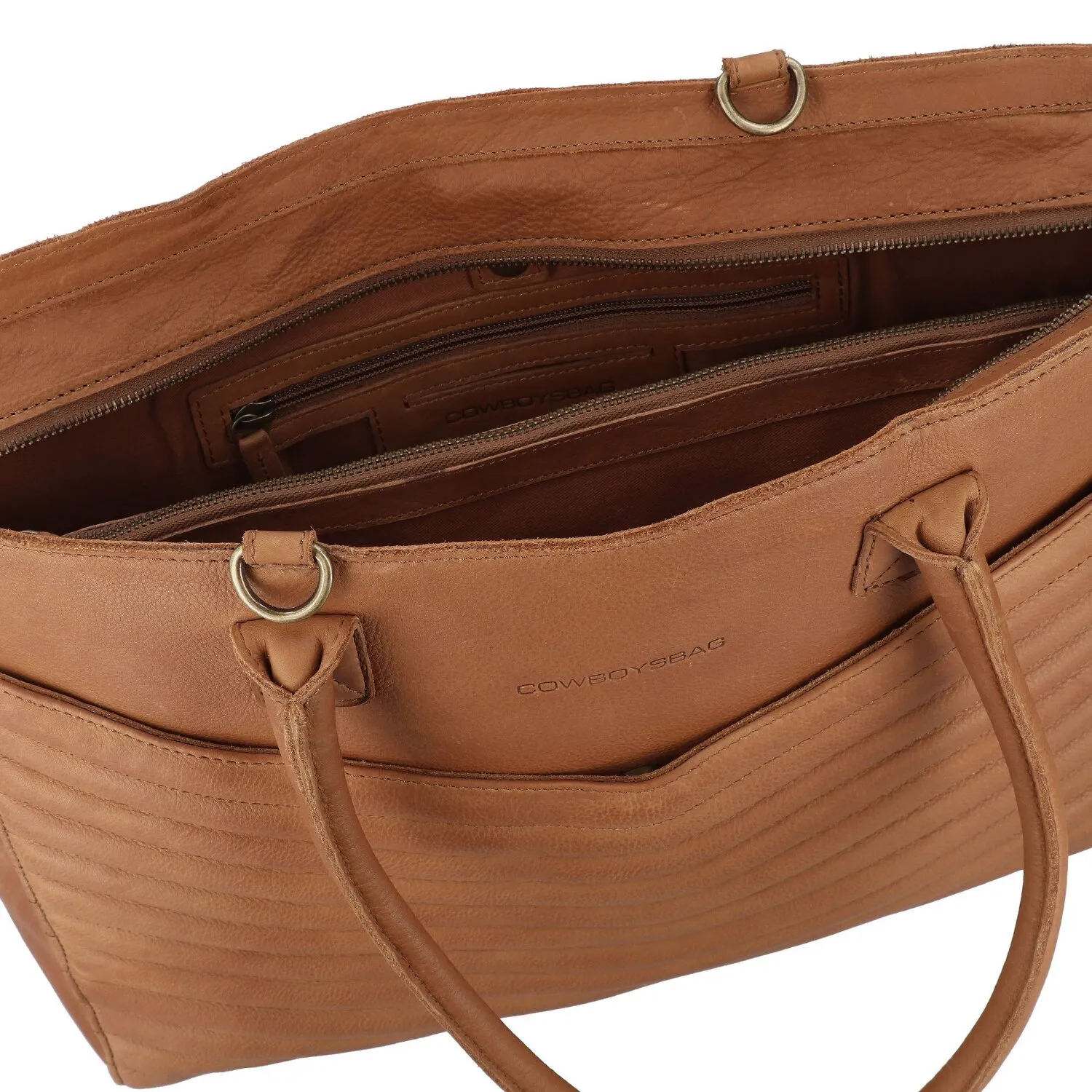 Cowboysbag Quilty Pleasure Borsa a tracolla Pelle 41 cm Scomparto per laptop