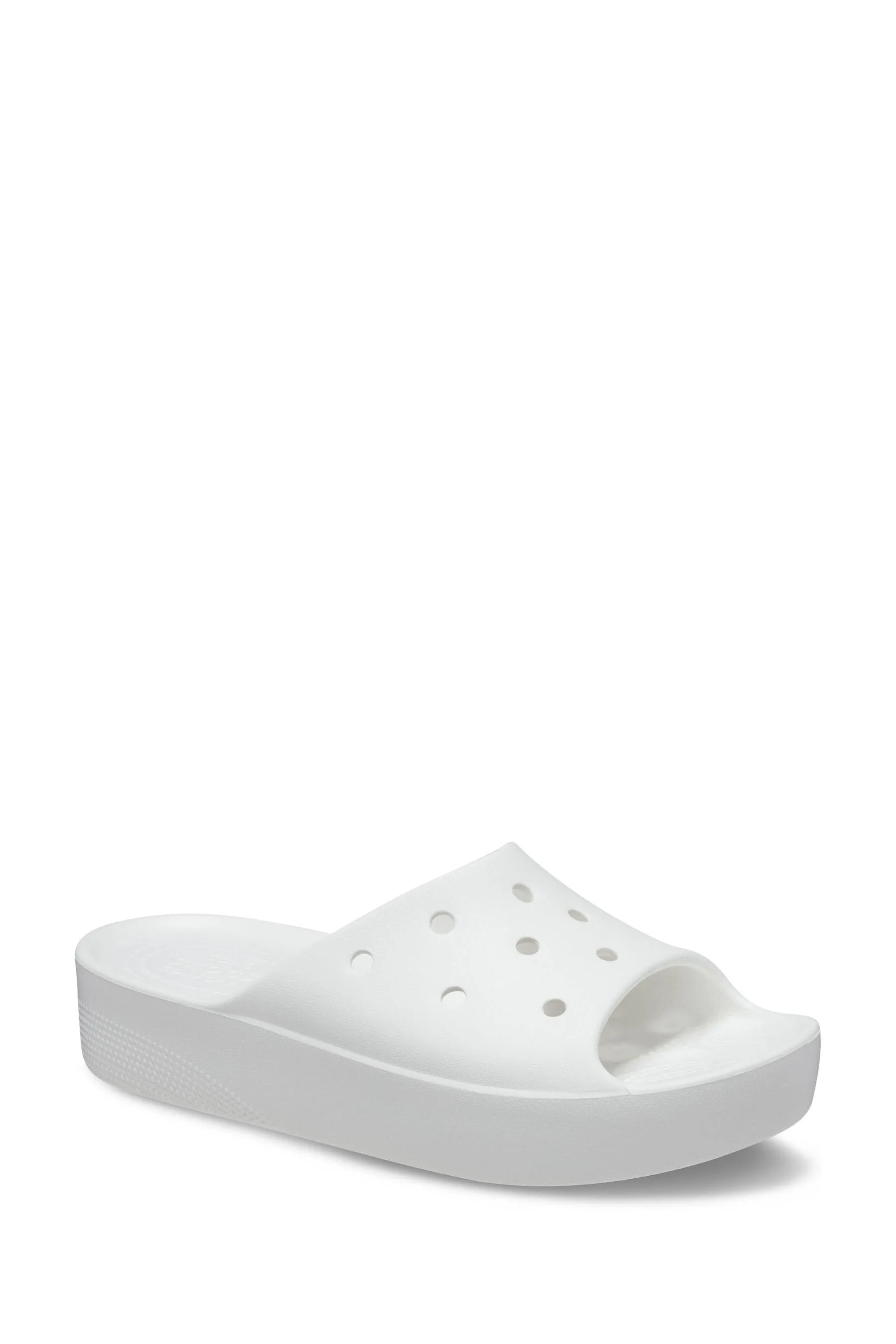Crocs - Sandali a ciabatte classiche con plateau