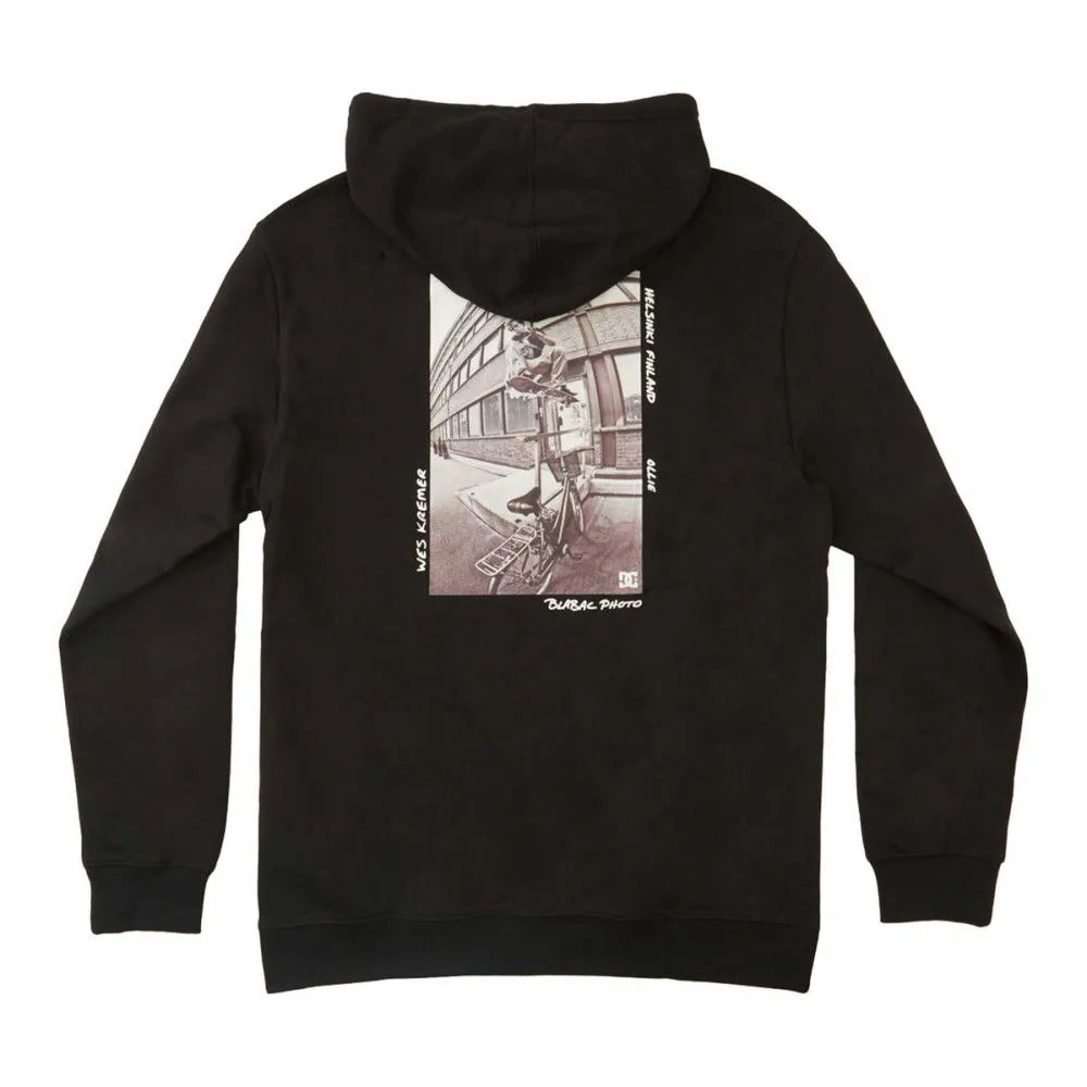 DC SHOES FELPA CON CAPPUCCIO BLABAC