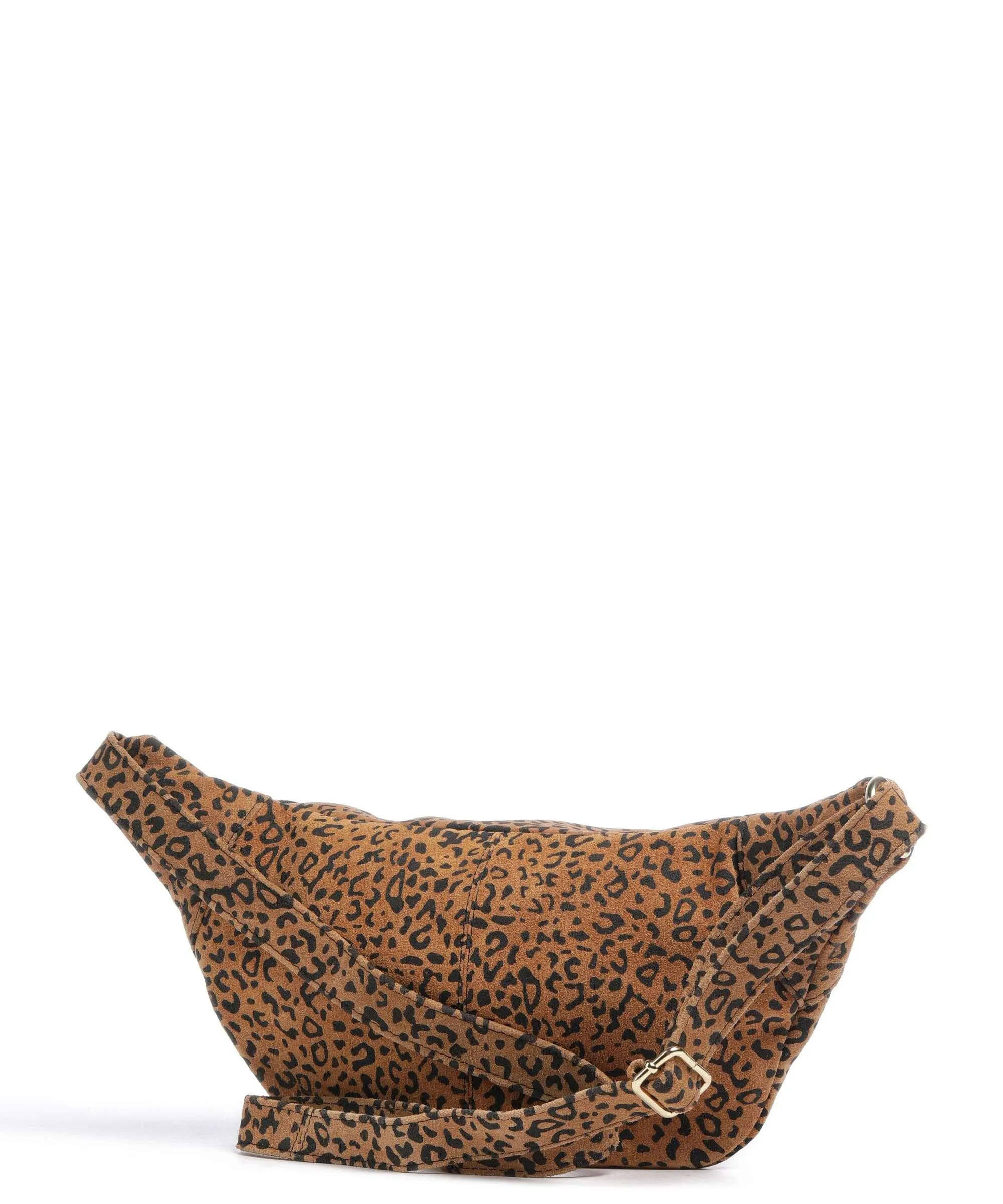  Depeche Jungle Fever Borsa sling pelle ruvida marrone chiaro  