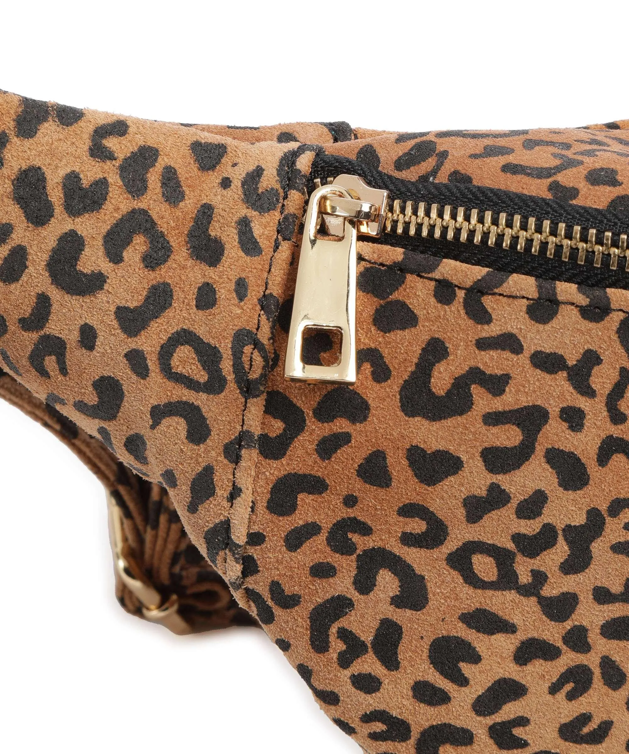  Depeche Jungle Fever Borsa sling pelle ruvida marrone chiaro  
