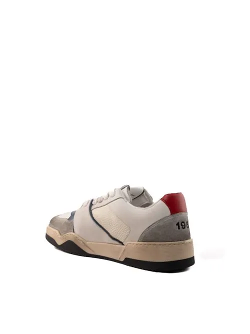 DSQUARED2     Sneakers Spiker in pelle effetto vissuto