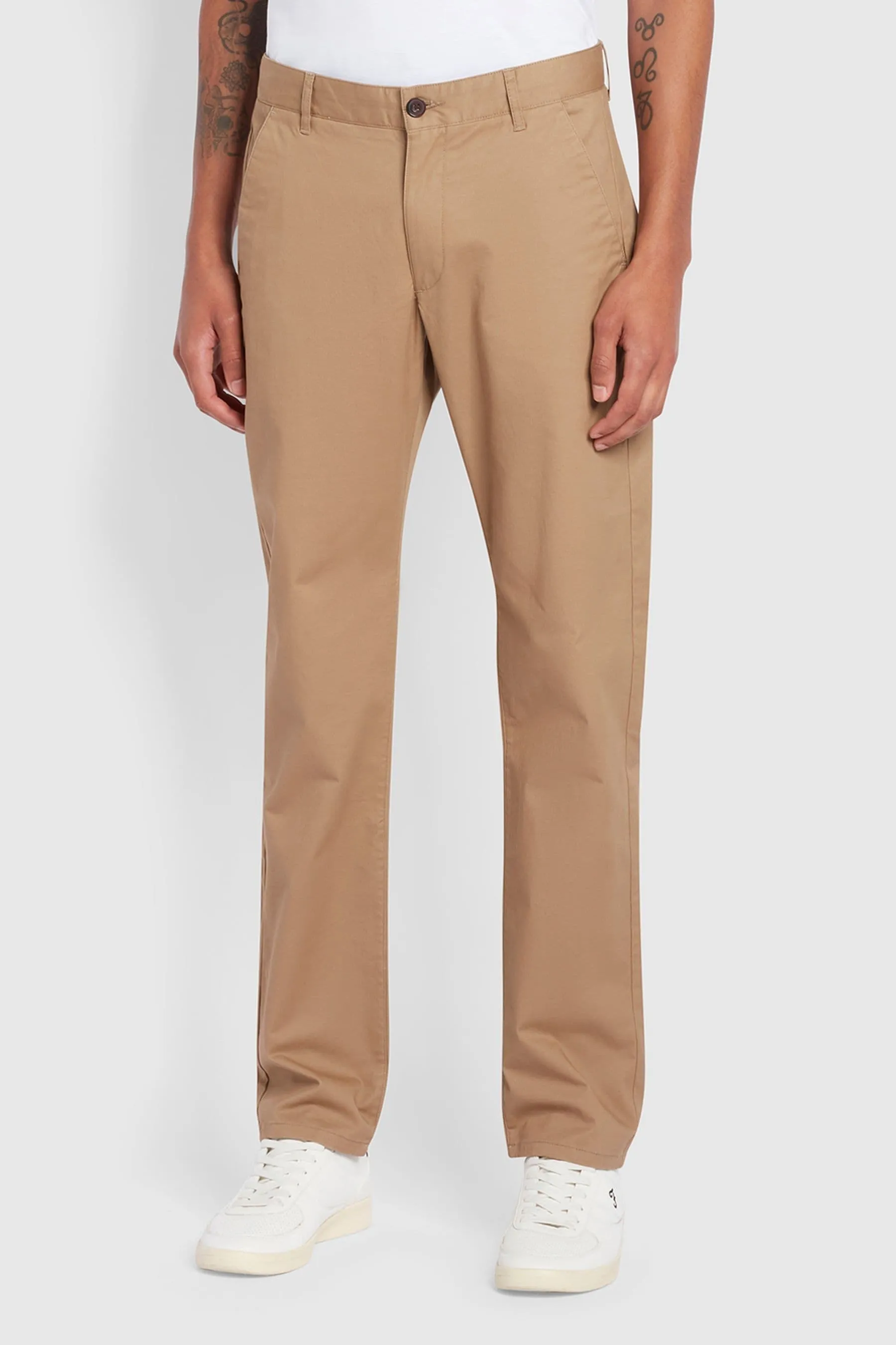Farah - Elm - Pantaloni chino in twill