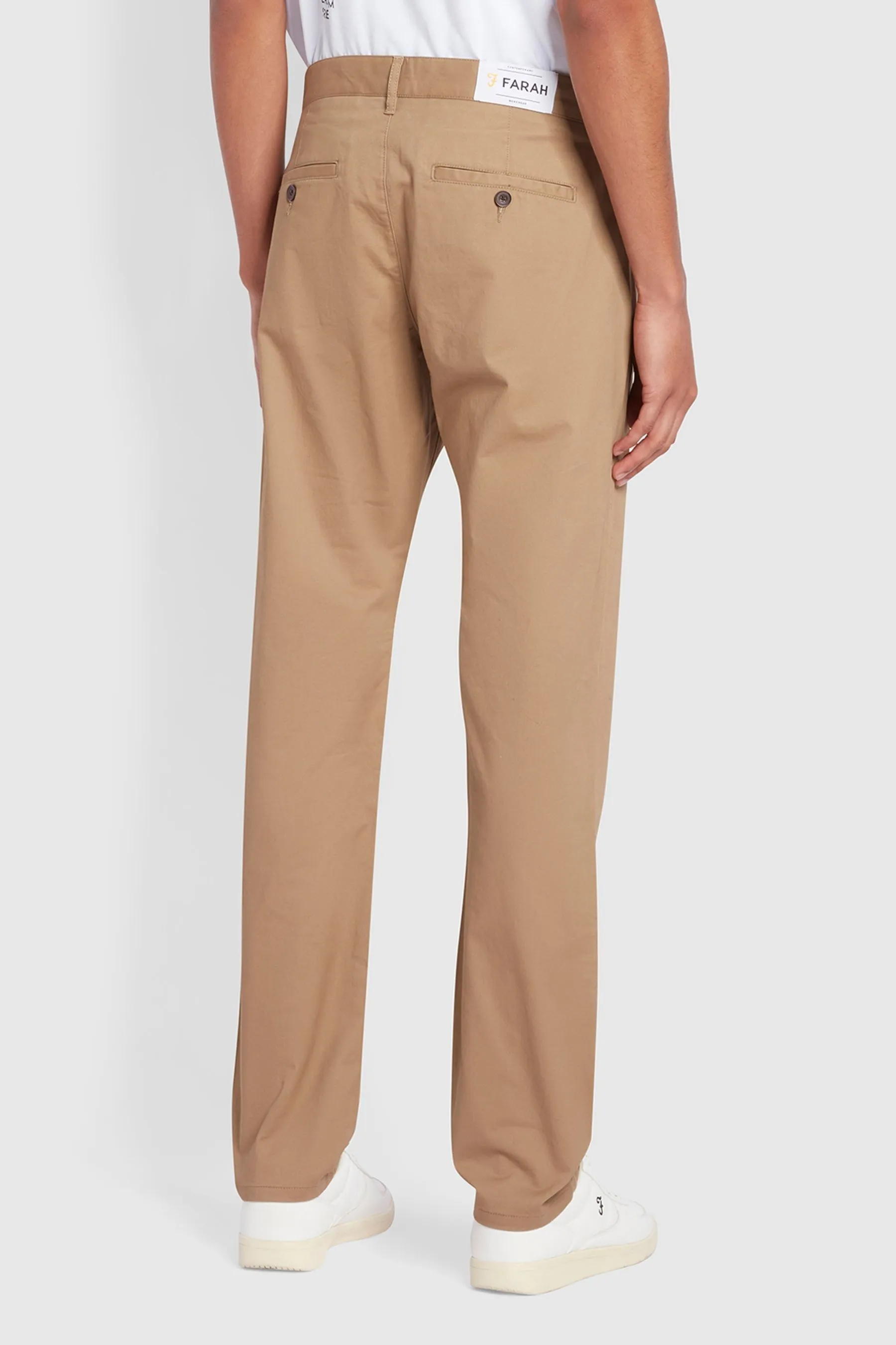 Farah - Elm - Pantaloni chino in twill