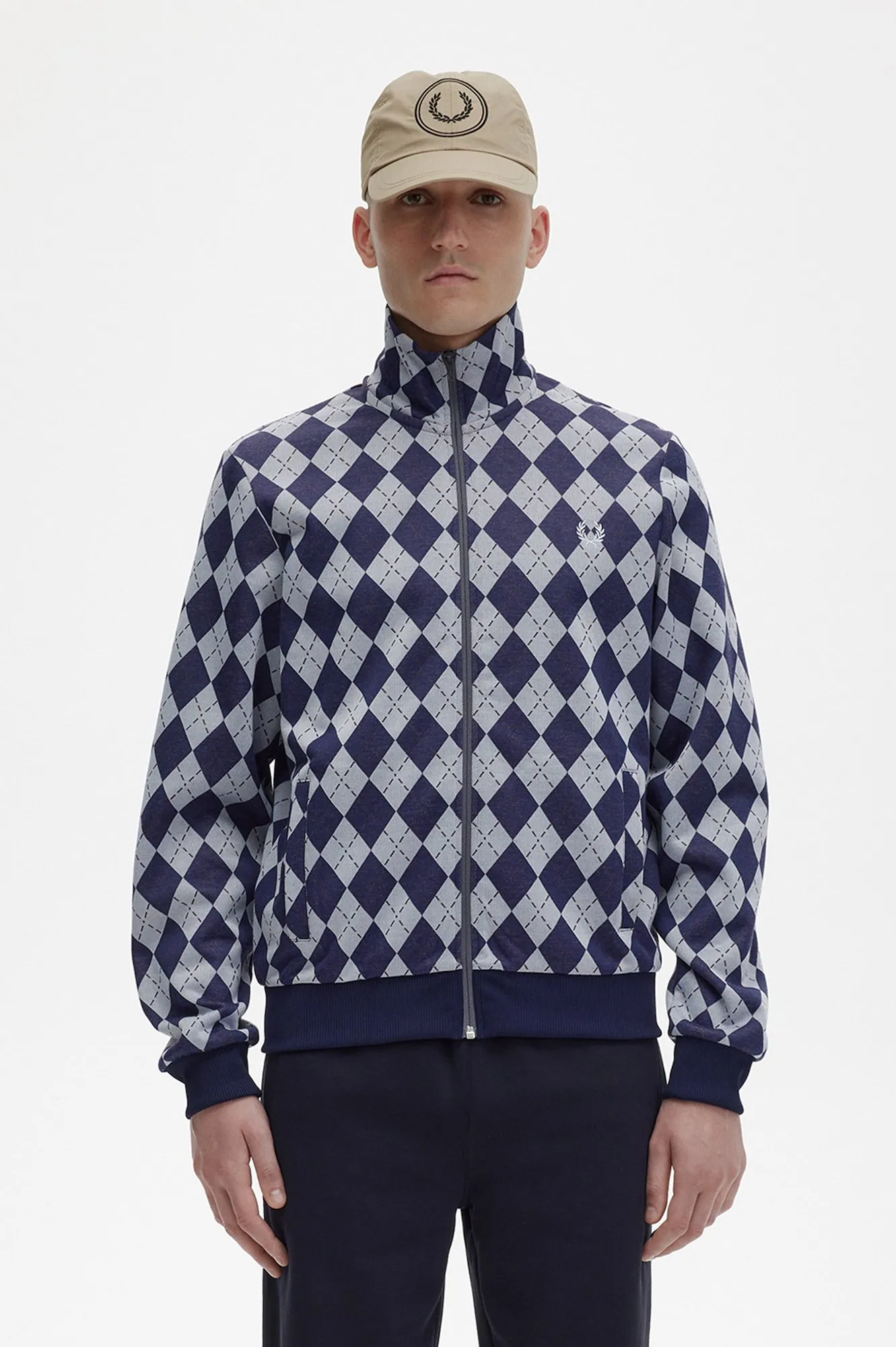 Felpa full zip Fred Perry