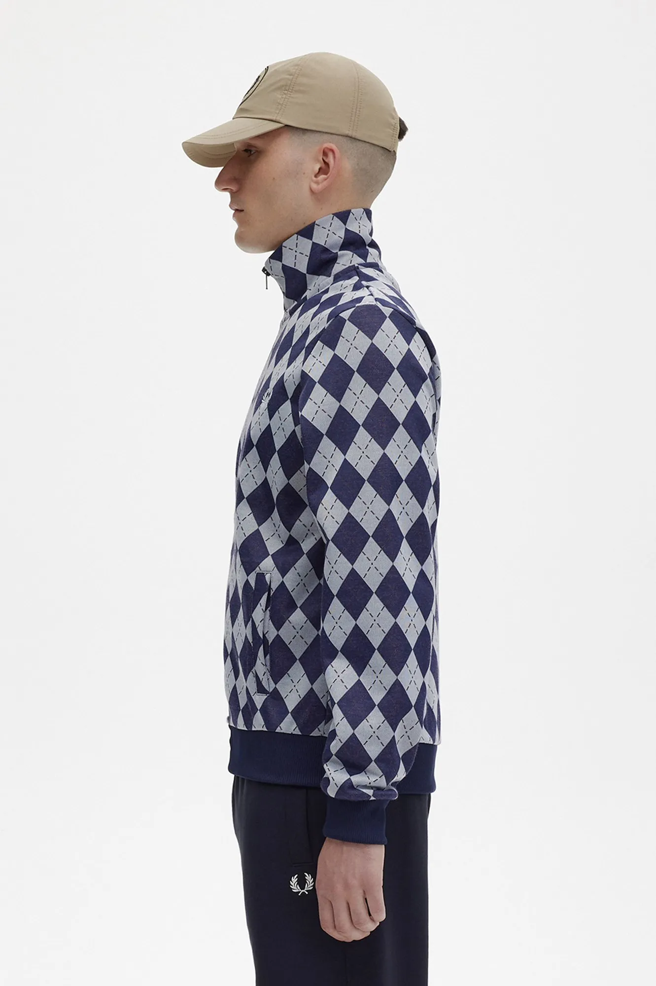 Felpa full zip Fred Perry