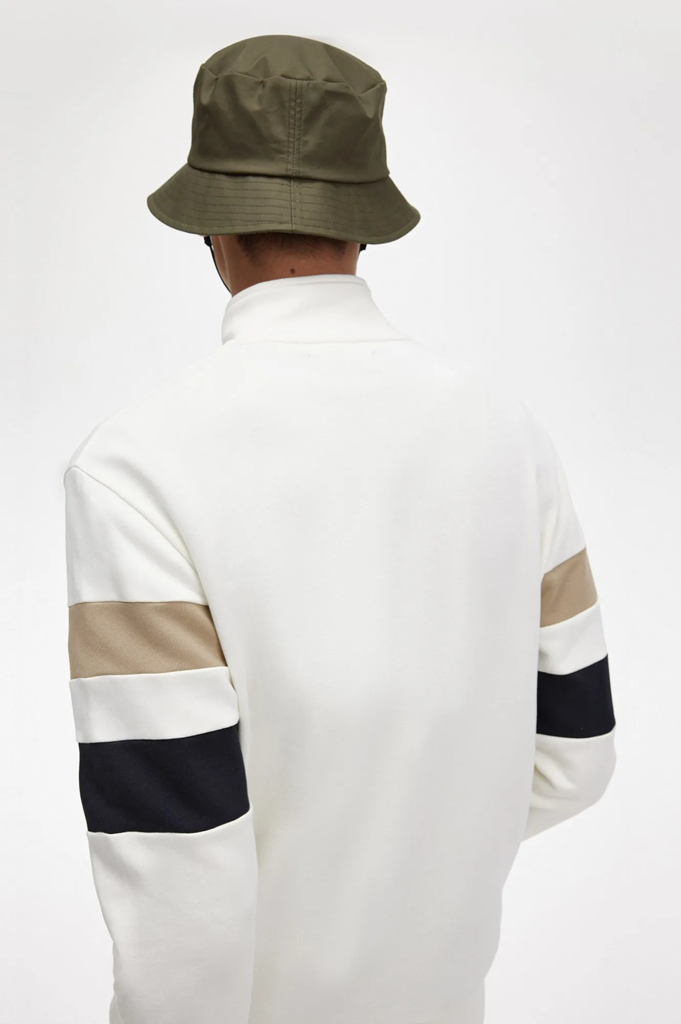 Felpa mezza zip Fred Perry