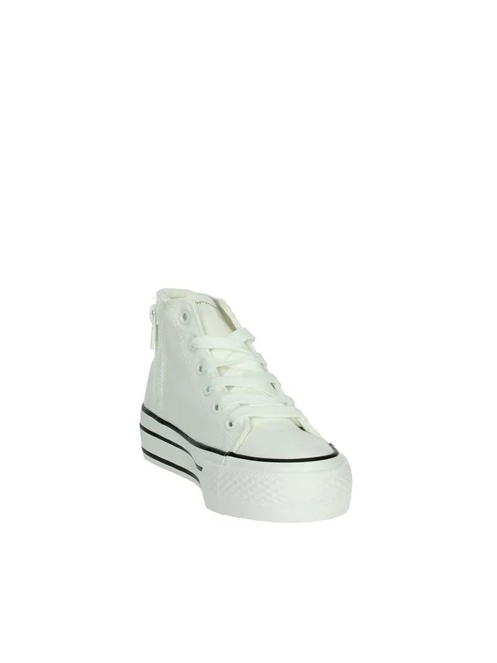 Fornarina  SNEAKERS ALTA BARBI 2 BIANCO/ORO