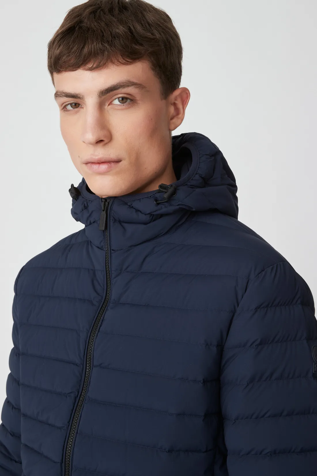 FRANKLIN 2.0 – Piumino blu in stretch