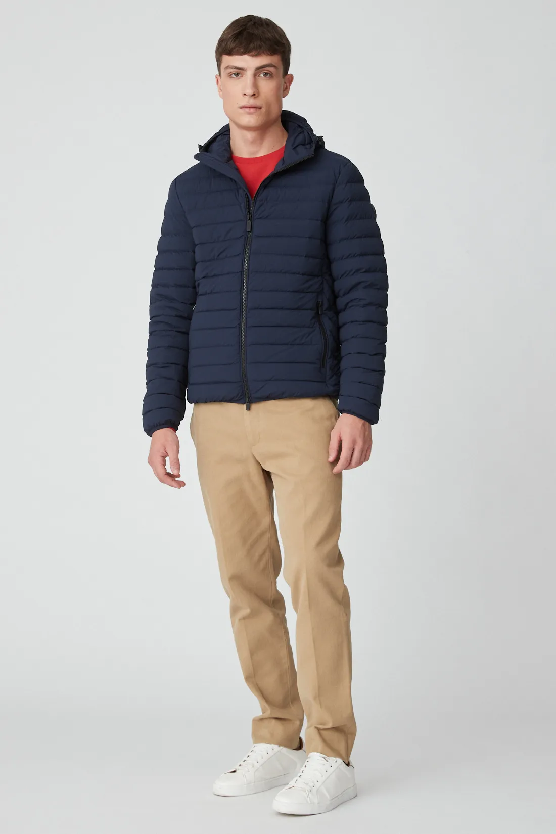 FRANKLIN 2.0 – Piumino blu in stretch