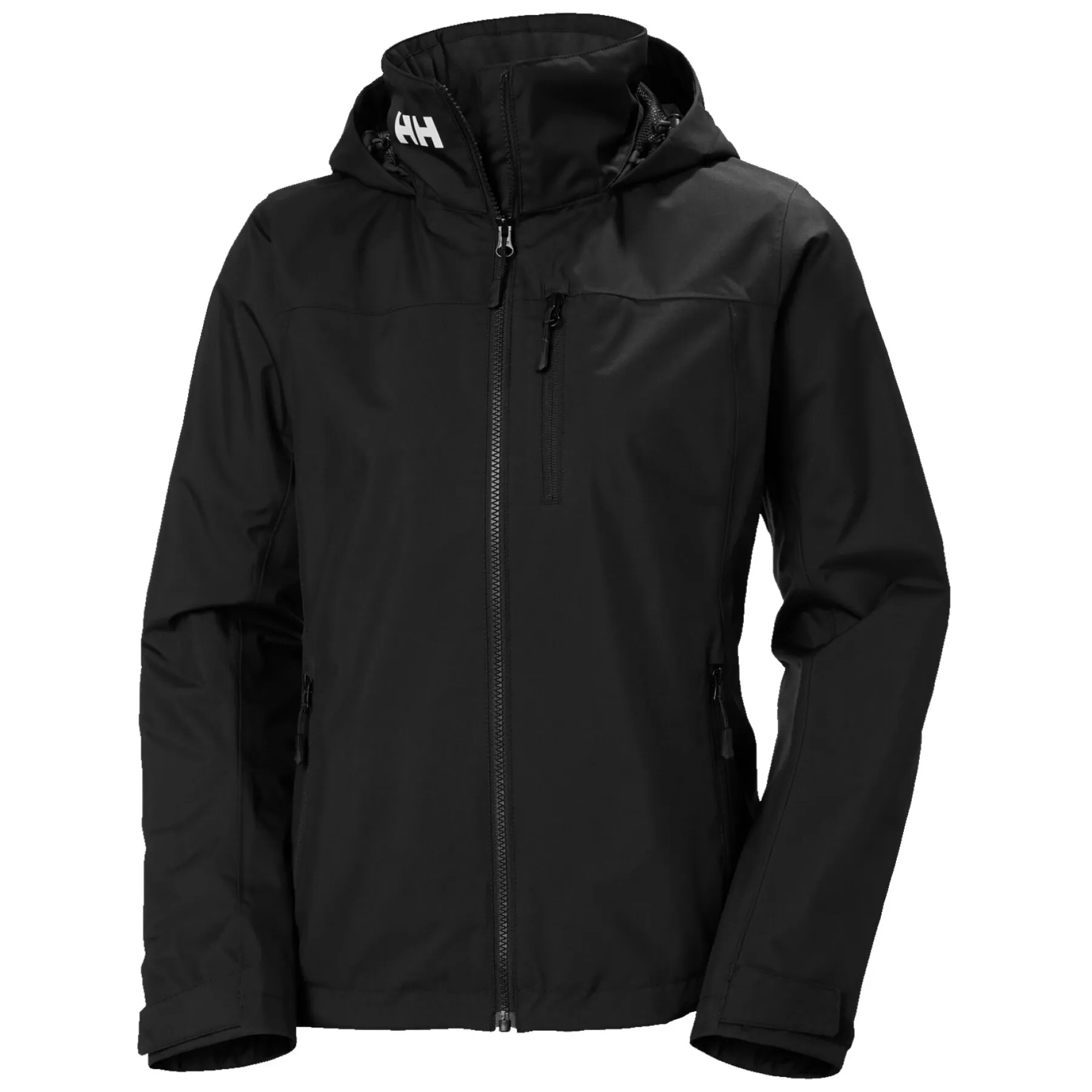 Giacca con cappuccio impermeabile intermedia da donna Helly Hansen Crew 2.0