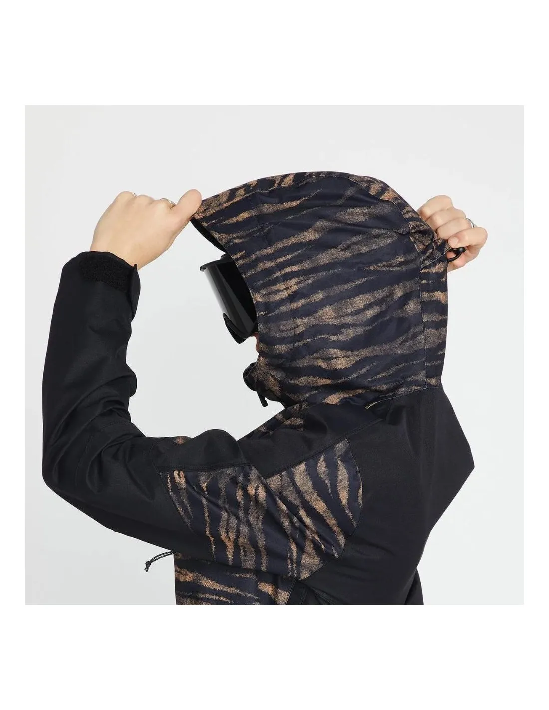 Giacca da sci Volcom Mirror Pullover Tiger Print