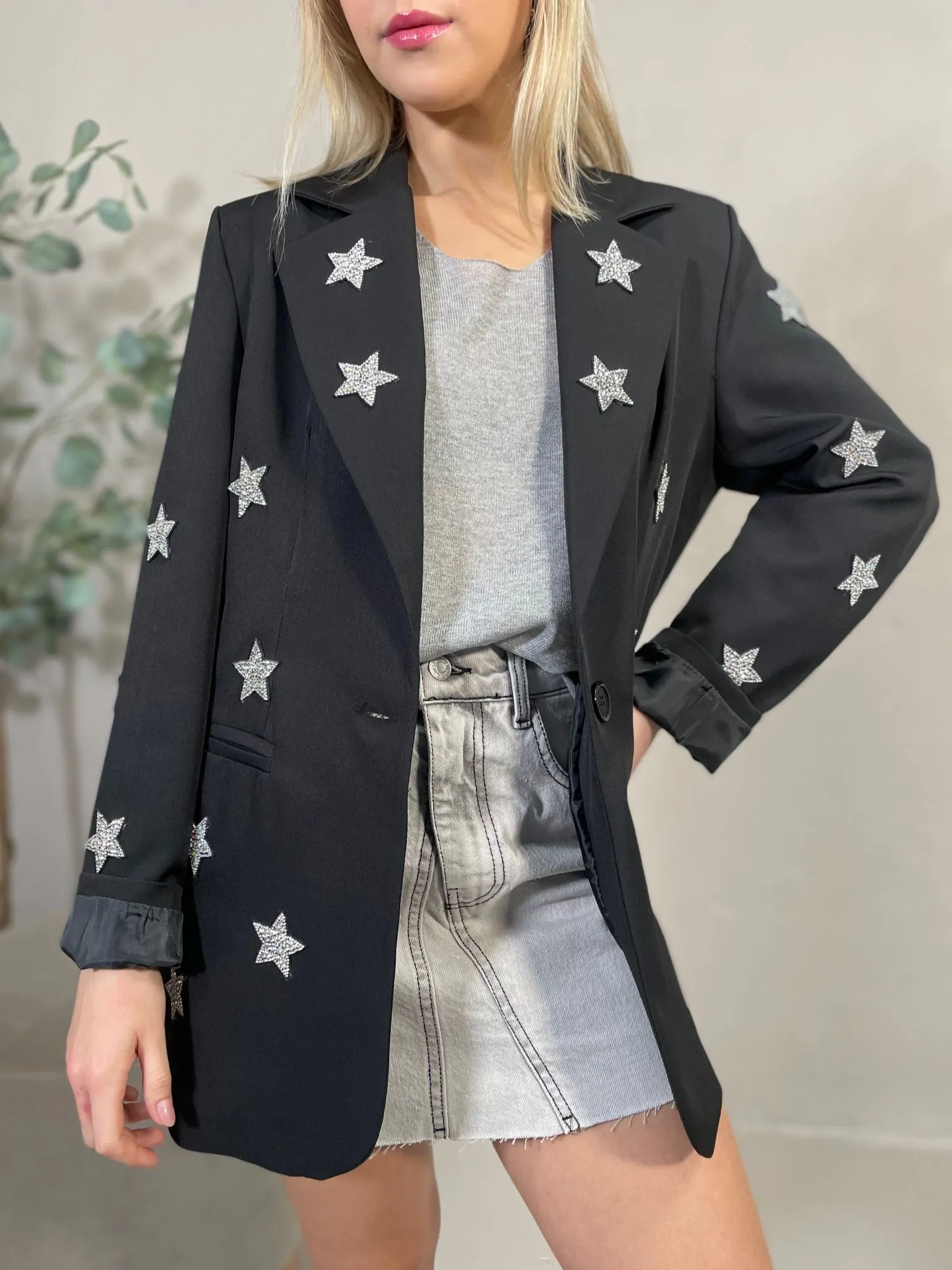 Giacca Stars Nera
