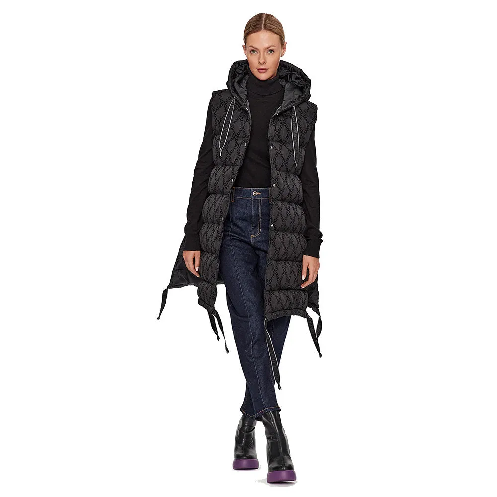 Gilet Donna LIU JO in Nylon Imbottito Nero 2F3162