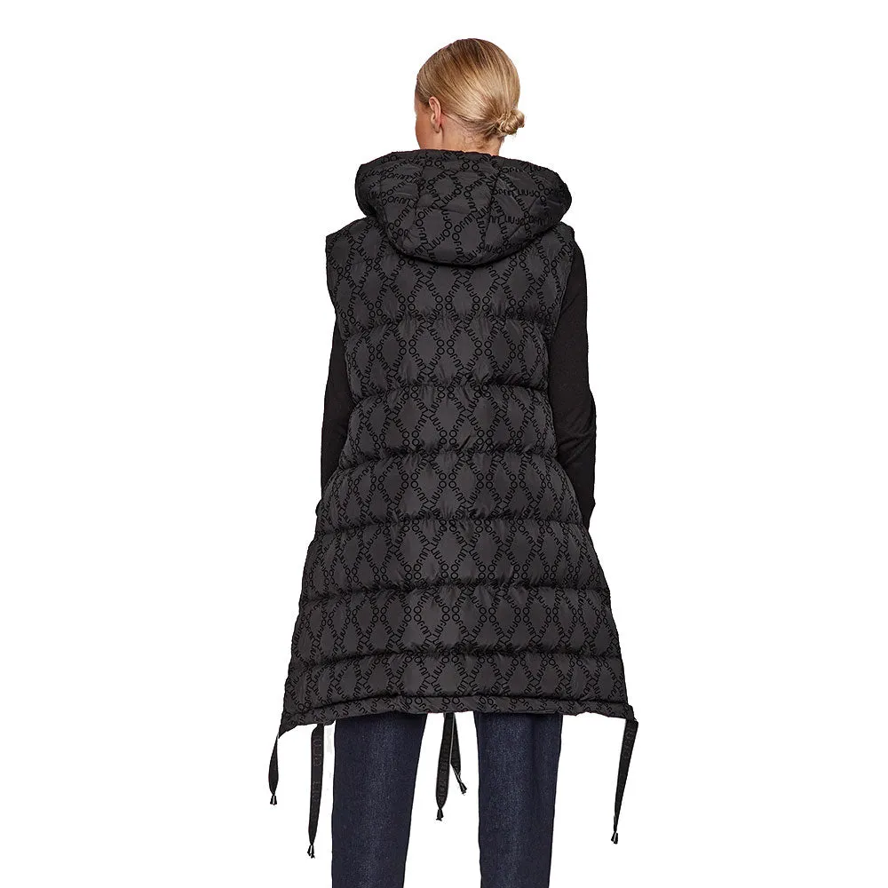 Gilet Donna LIU JO in Nylon Imbottito Nero 2F3162
