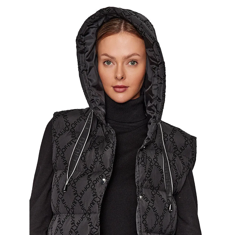 Gilet Donna LIU JO in Nylon Imbottito Nero 2F3162