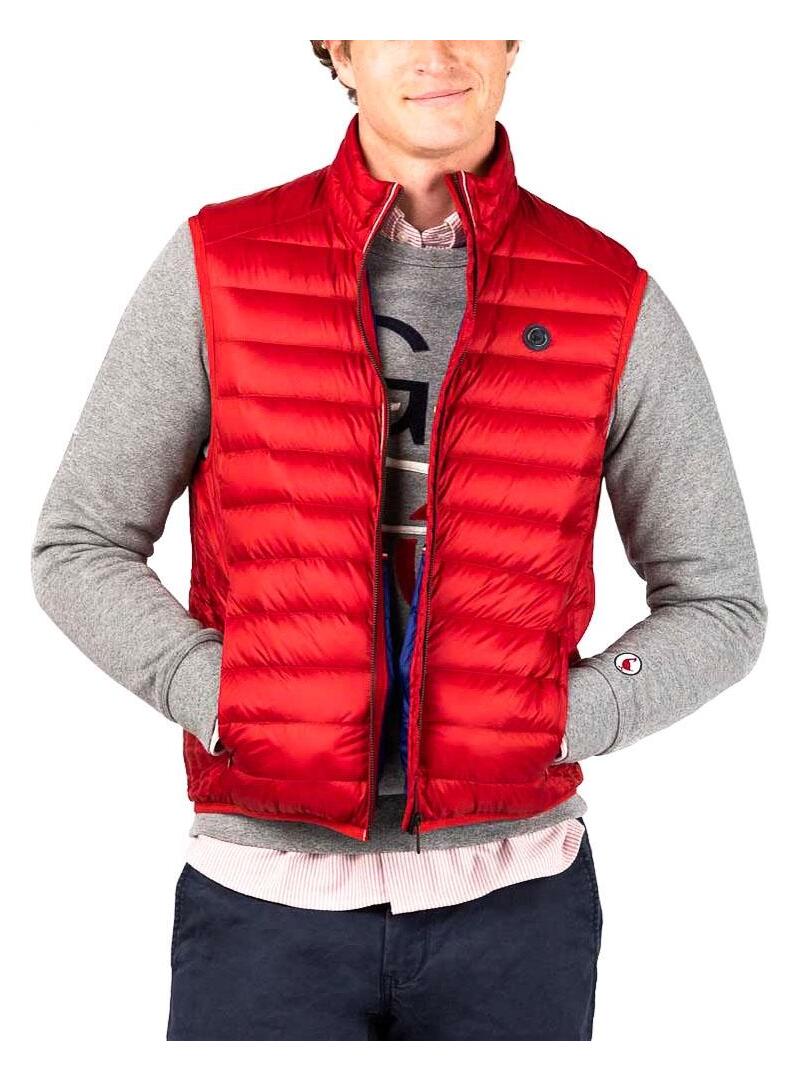 Gilet El Ganso Down Basic Waist Rosso Uomo