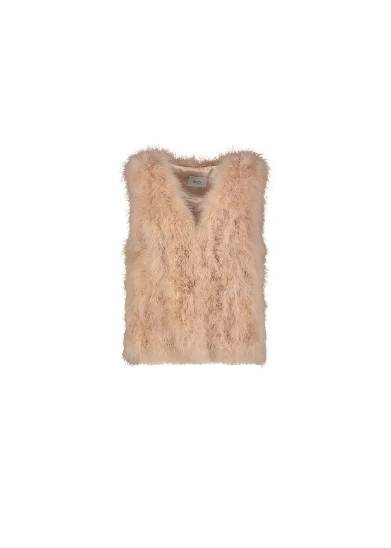 Gilet in simil pelliccia