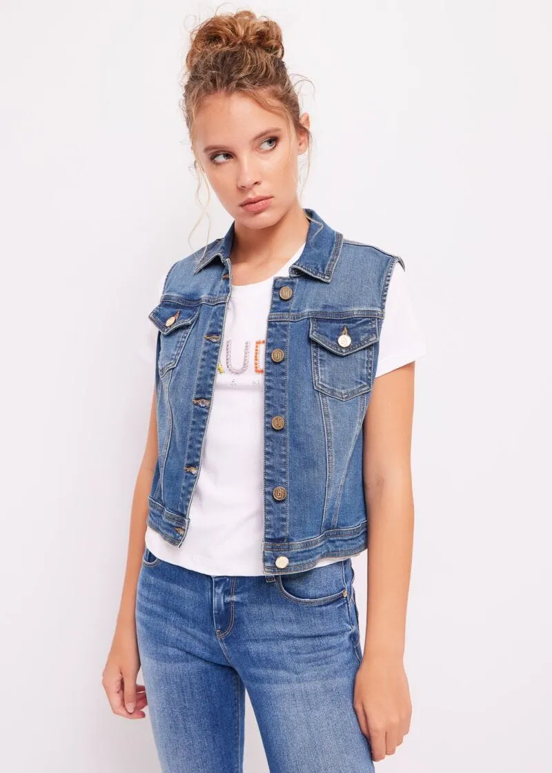 Gilet jeans