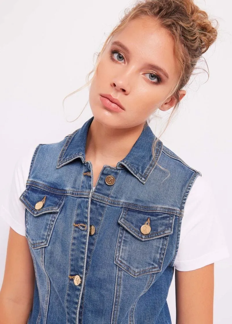 Gilet jeans