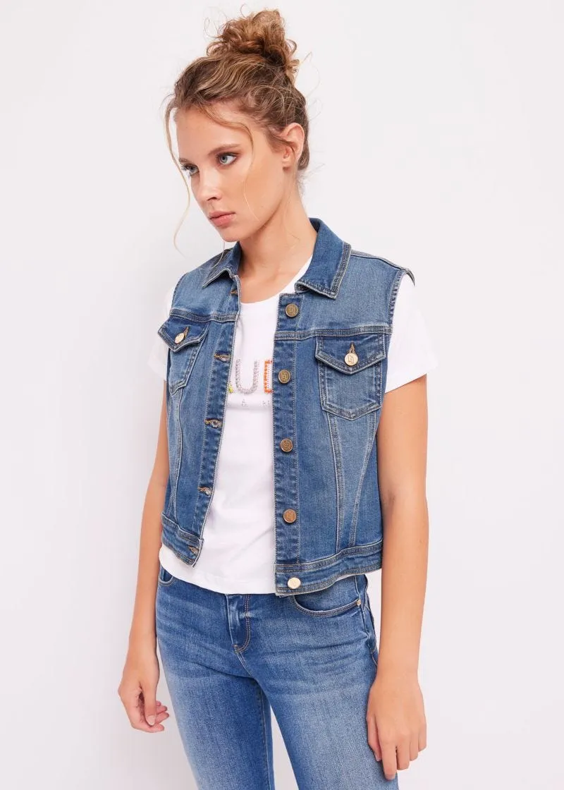 Gilet jeans