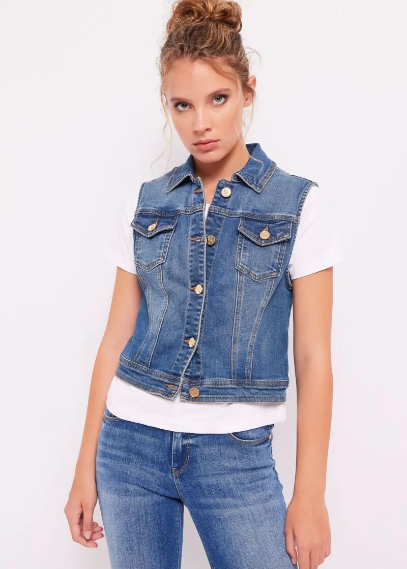 Gilet jeans