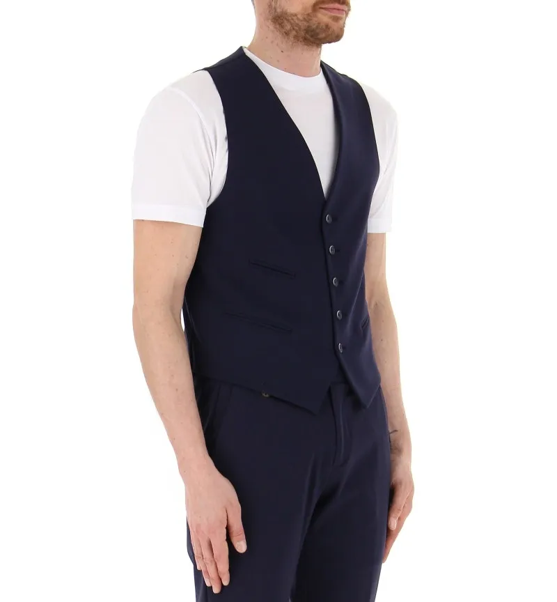 Gilet misto cotone