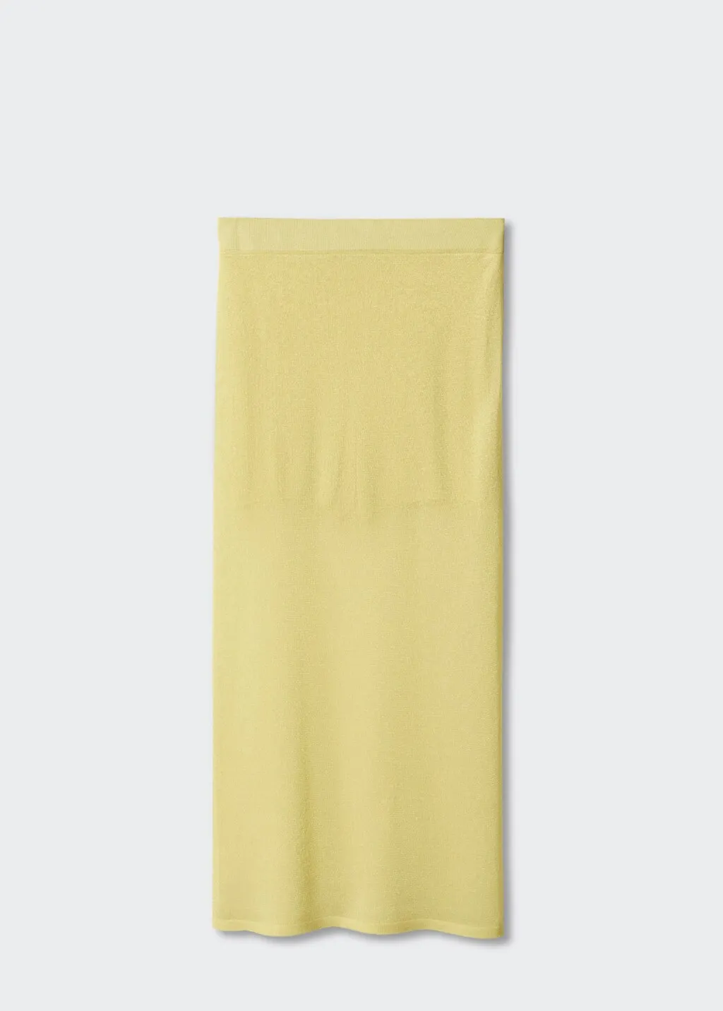Gonna maglia semitrasparente