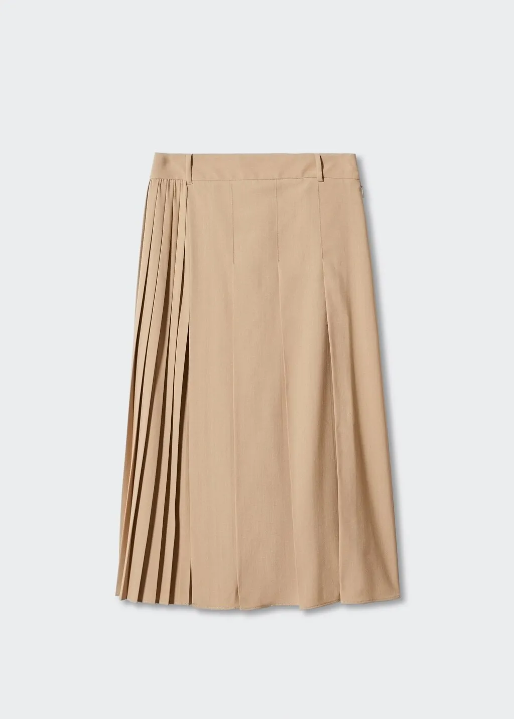 Gonna plissettata midi