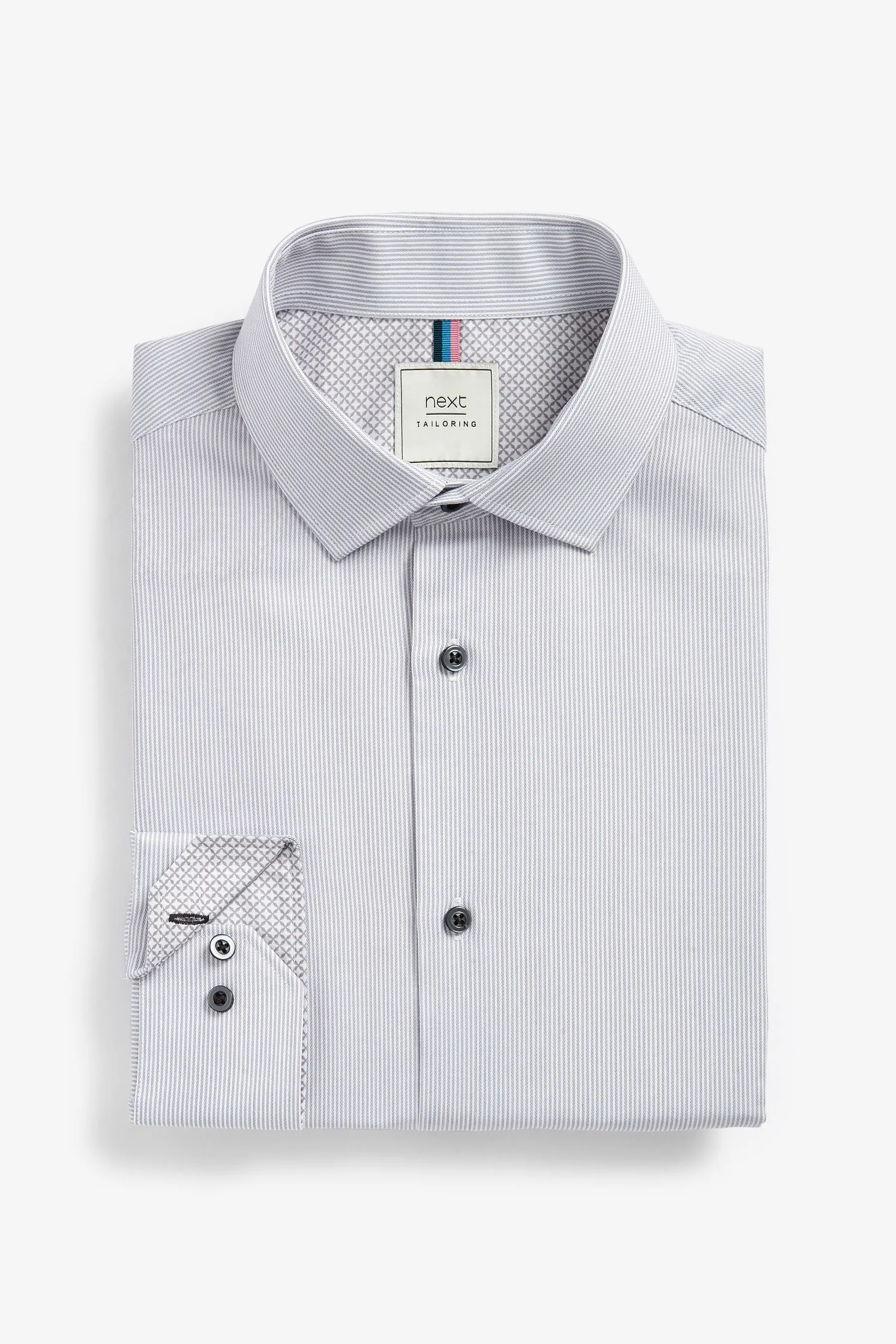 Grigio  - Camicie easy care a polsino singolo 3 Confezione