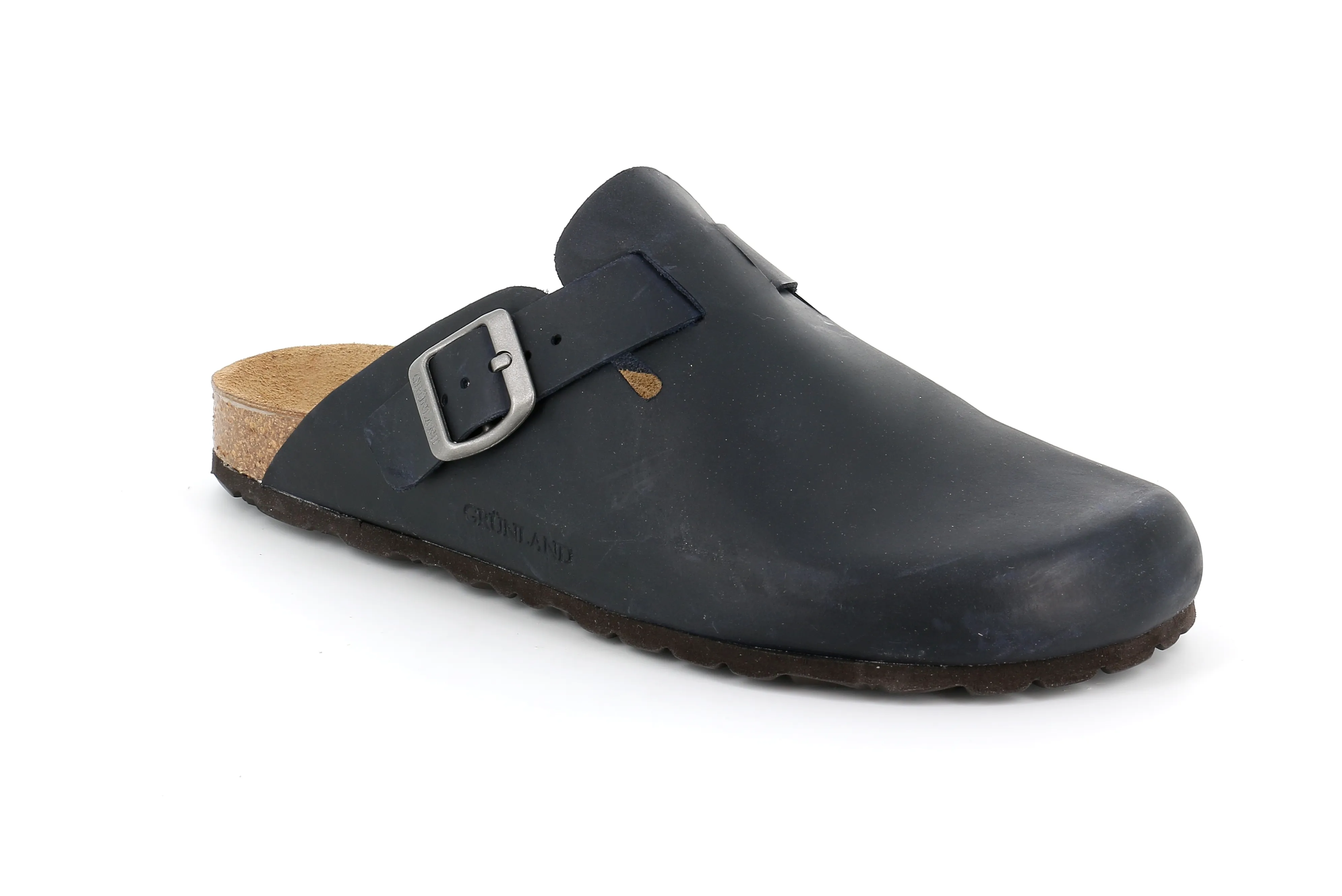 Grunland CB7034 Ciabatta da uomo in nabuk ingrassato | ROBI