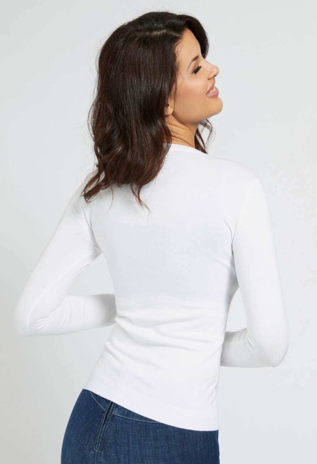 GUESS  MAGLIONE BIANCO GUESS