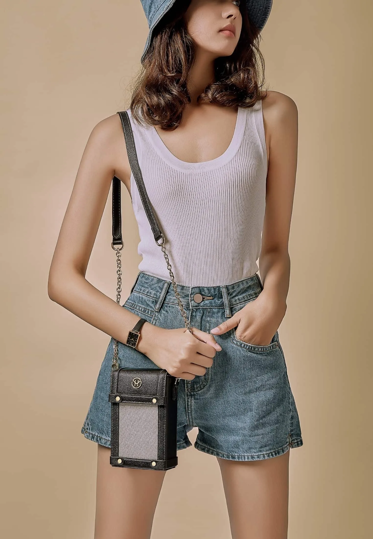 HANDY BAG - Borsa a tracolla