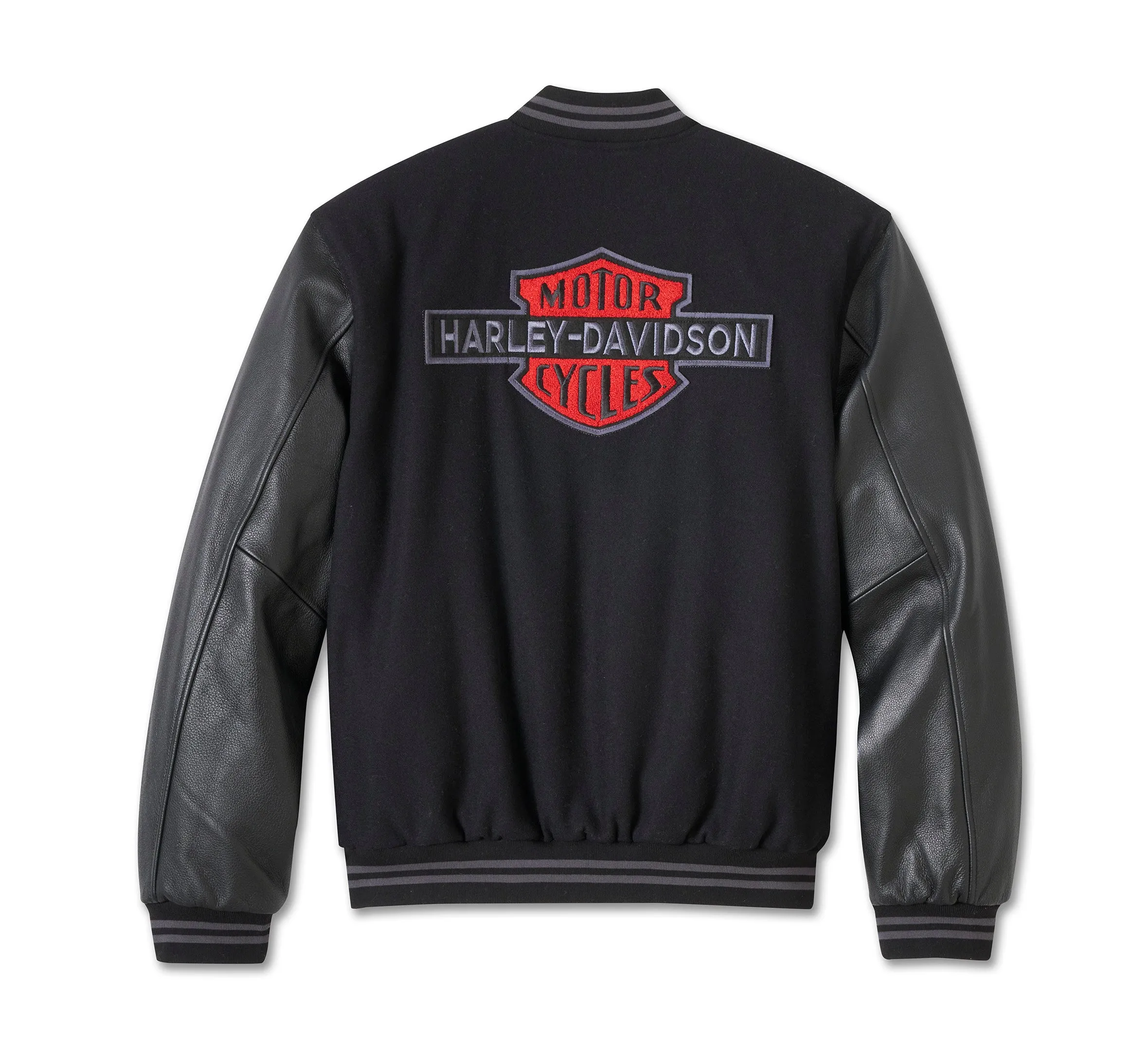 HARLEY DAVIDSON giacca in pelle V-Twin Varsity REF.97002-25VM