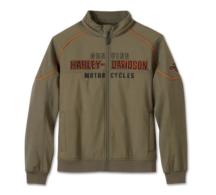 HARLEY DAVIDSON Giacca Soft Shell Antivento Idyll REF.97410-25VM