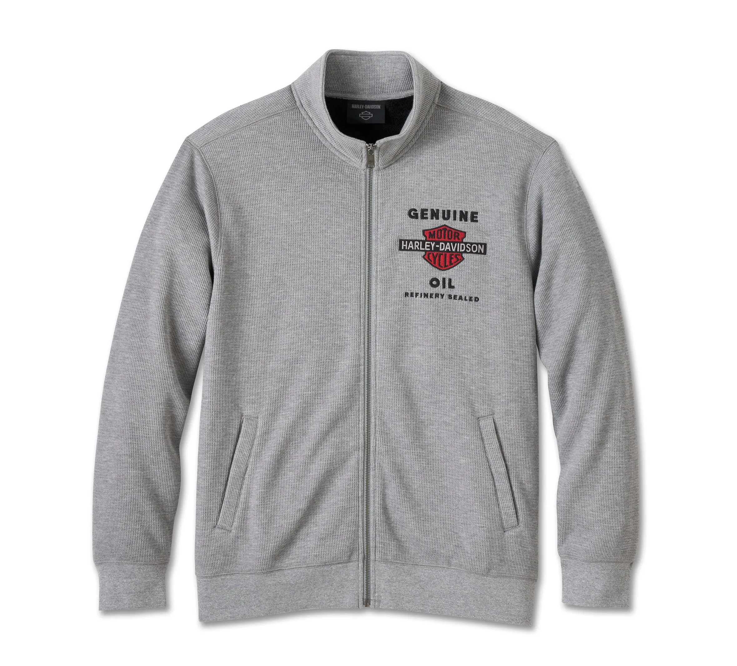 HARLEY DAVIDSON Giacca sportiva Genuine Bar & Shield - Medium Heather Grey REF.96103-25VM