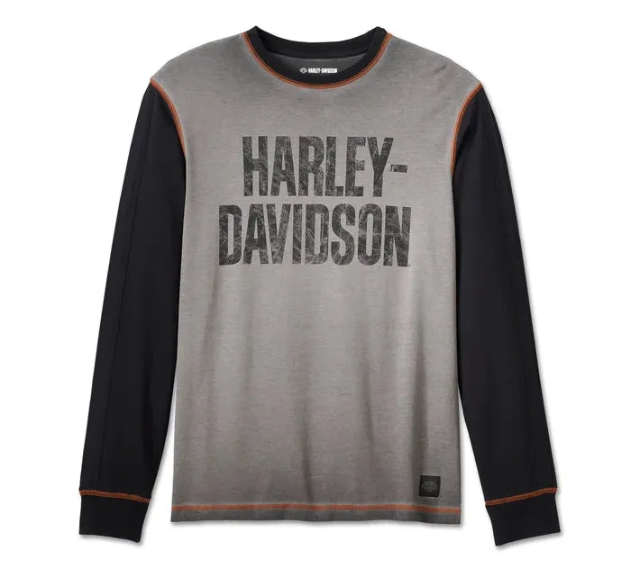 HARLEY DAVIDSON Maglia a maniche lunghe Iron Bar da uomo REF. 99181-24VM