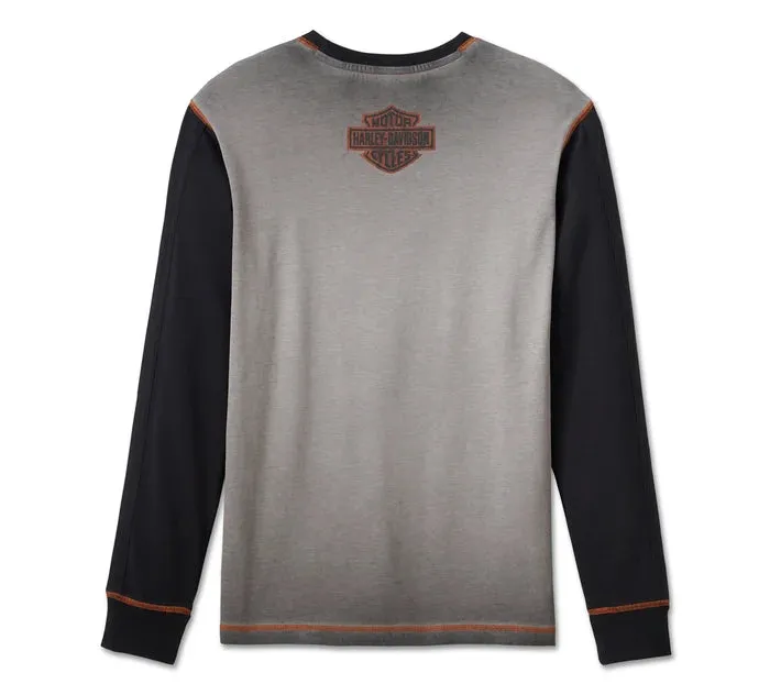 HARLEY DAVIDSON Maglia a maniche lunghe Iron Bar da uomo REF. 99181-24VM