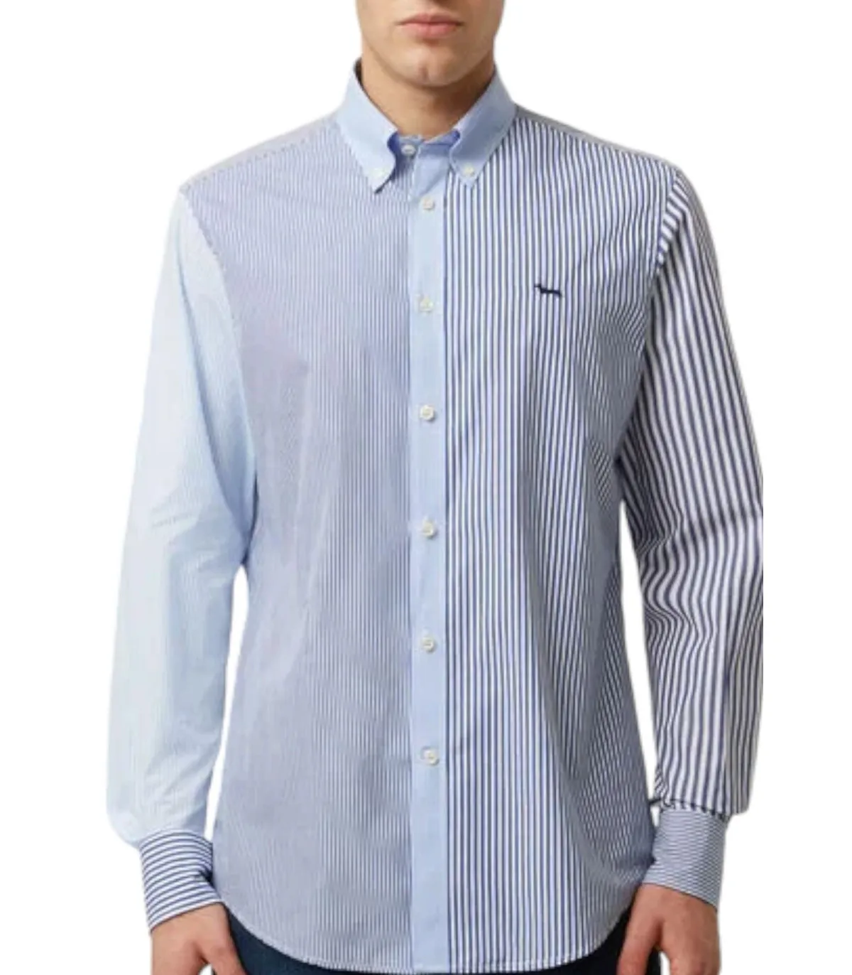 Harmont & Blaine Uomo Camicia Manica lunga A Righe