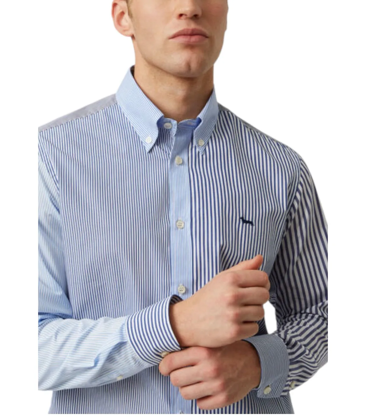 Harmont & Blaine Uomo Camicia Manica lunga A Righe