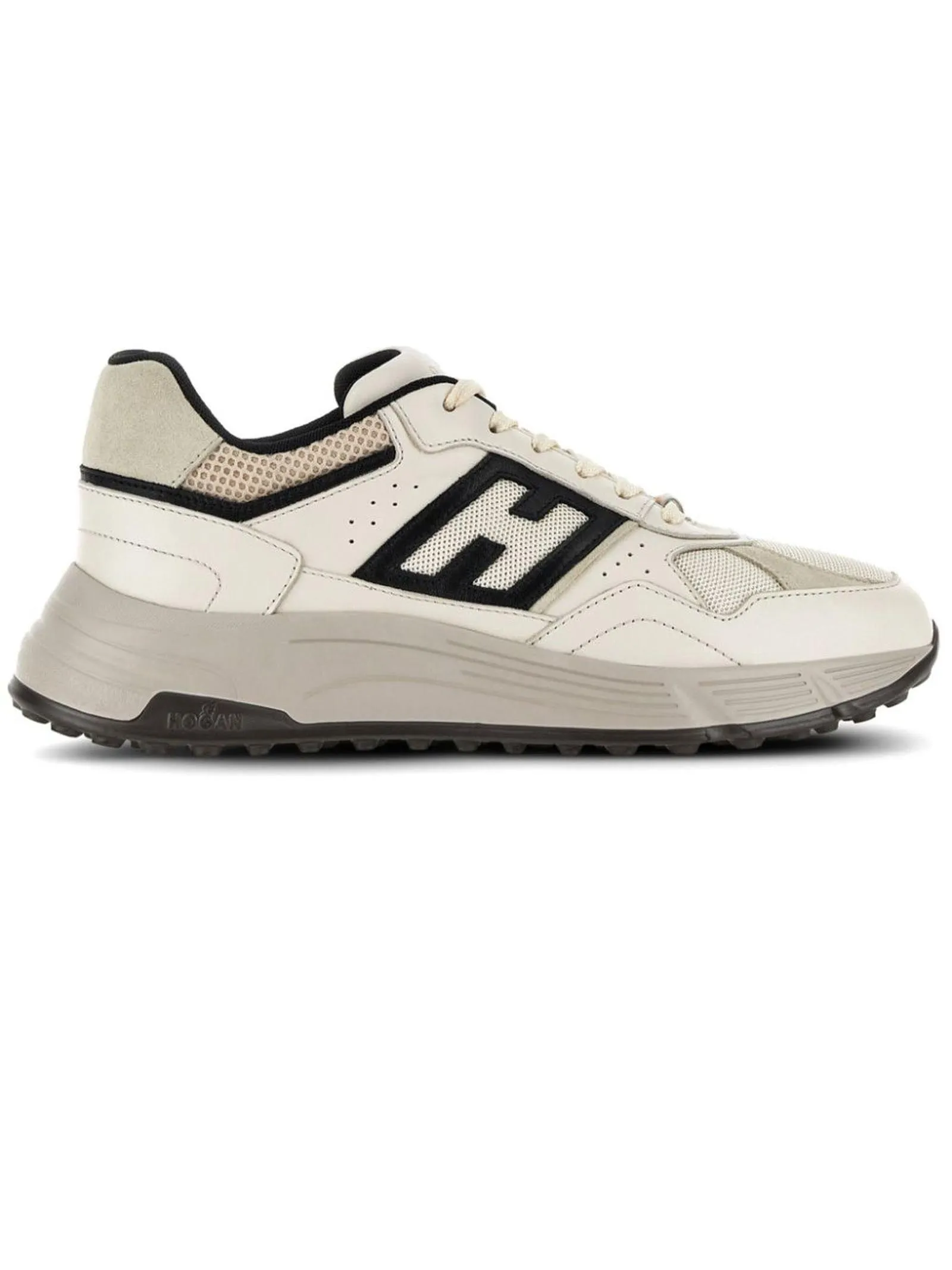 HOGAN Calzature,Sneakers sneakers in pelle beige 