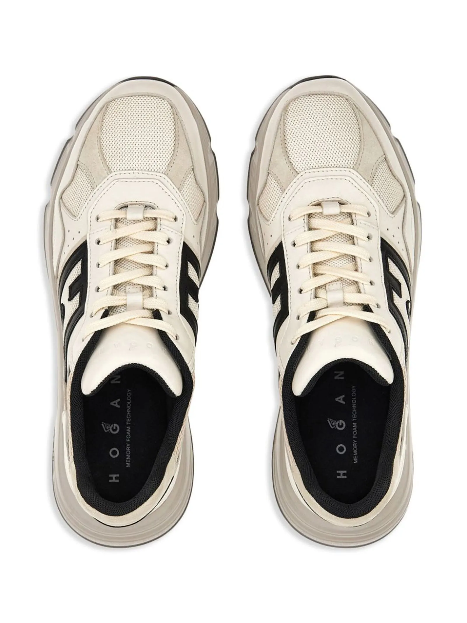 HOGAN Calzature,Sneakers sneakers in pelle beige 