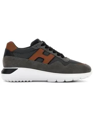 HOGAN Calzature,Sneakers sneakers in pelle grigio 